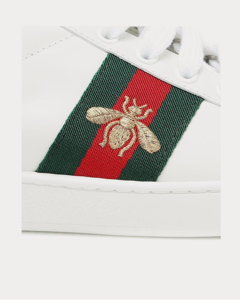 Baskets basses Gucci Ace en cuir de serpent d'eau – Image 4