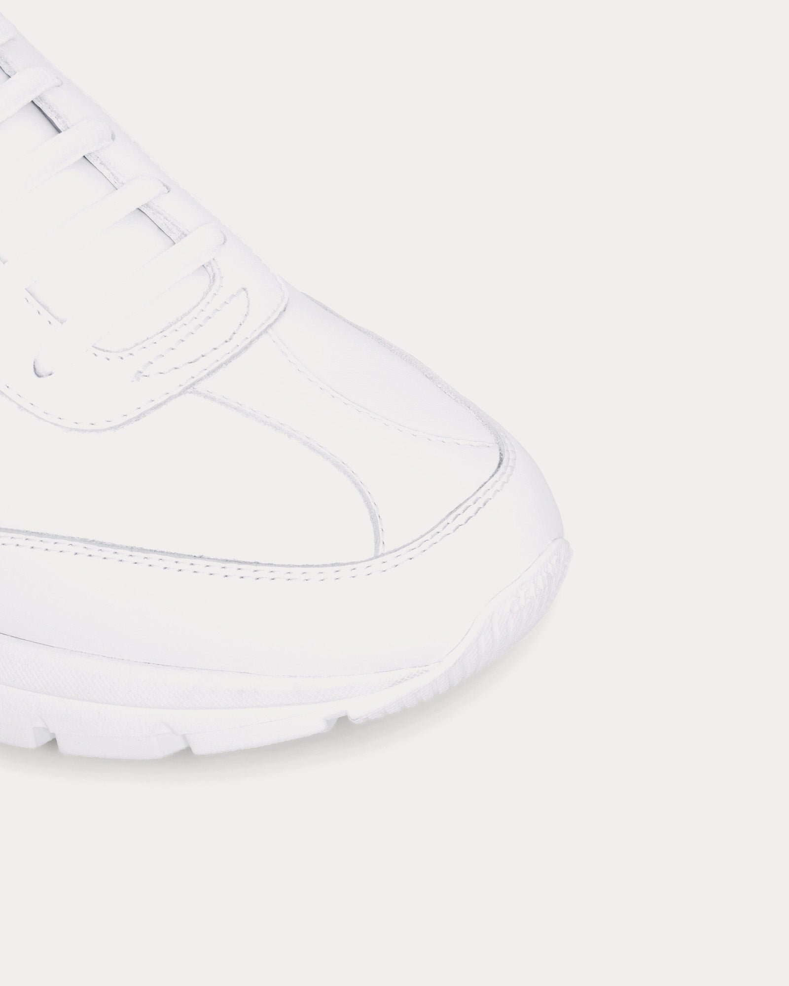 Baskets basses Céline CR-01 Runner Optic blanc