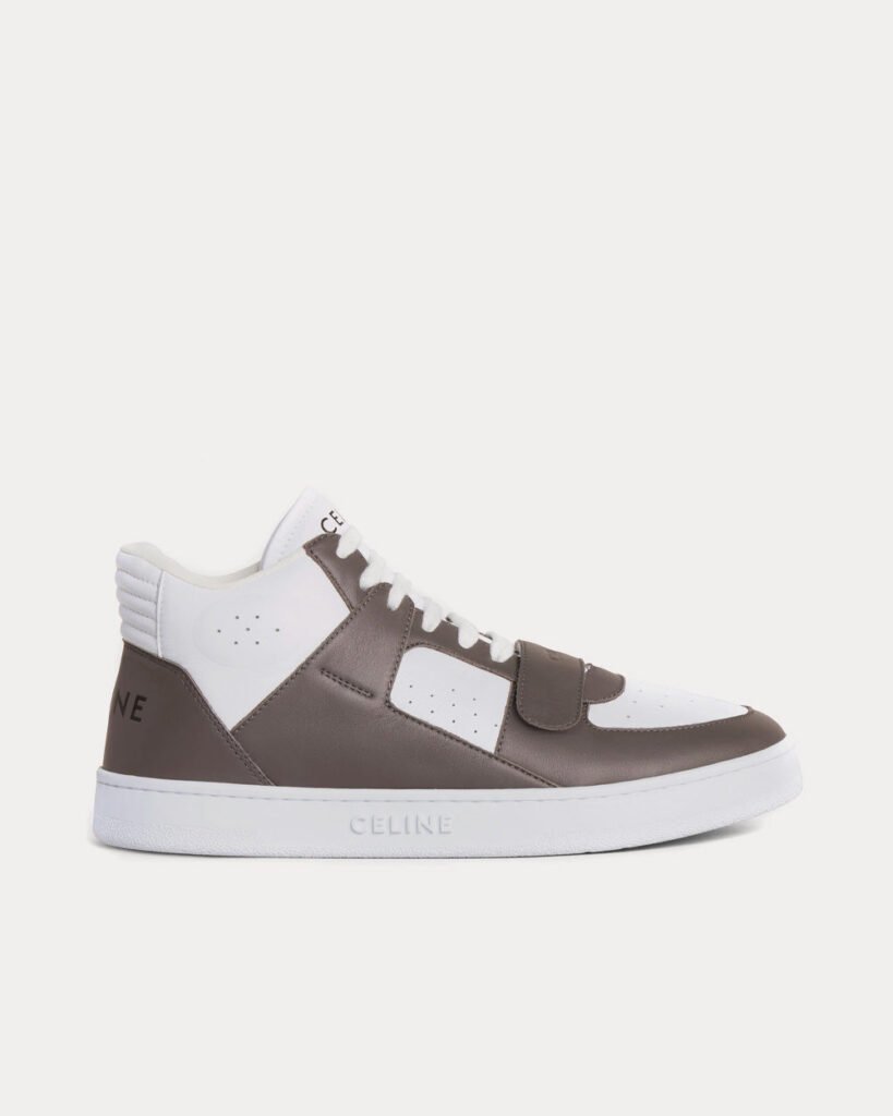 Baskets mi-hautes Céline CT-02 blanc optique / gris