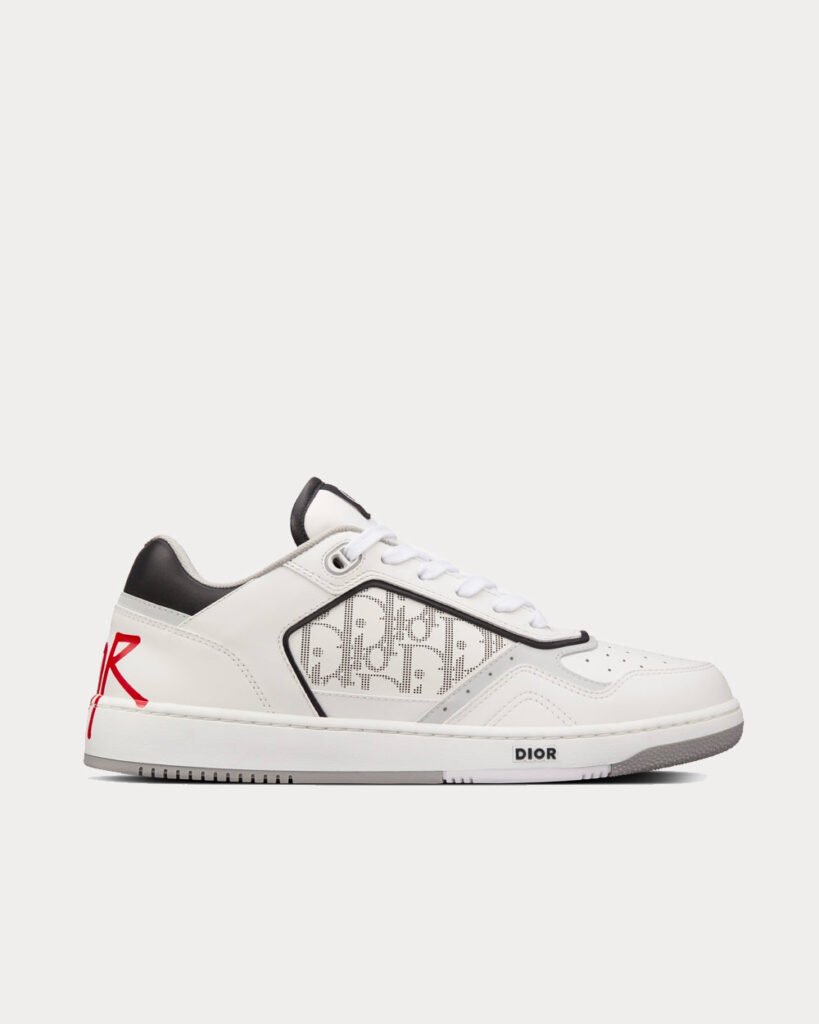 Baskets basses blanches Dior x Stussy B27 Signature DIOR ET SHAWN