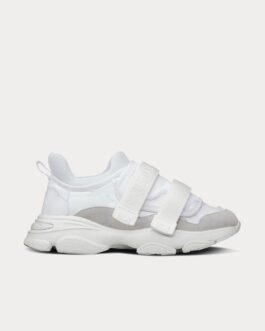 Baskets basses Dior D-Wander en tissu technique camouflage blanc