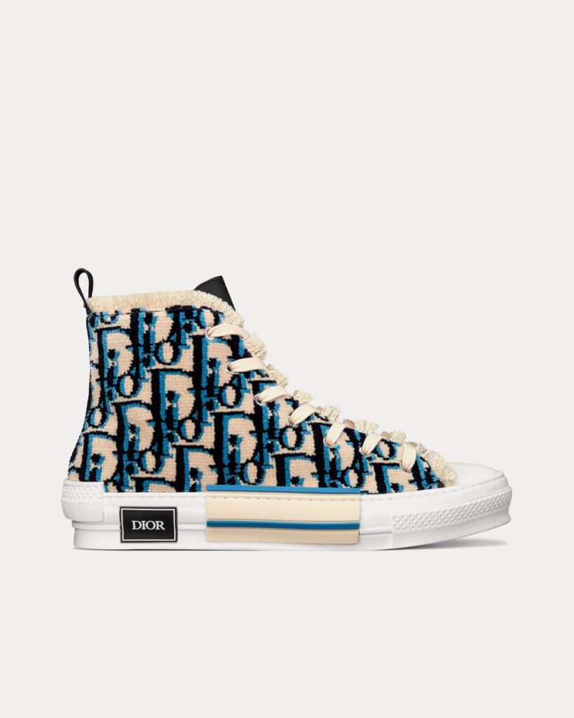 Baskets montantes Dior B23 beiges