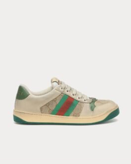Baskets basses Gucci Screener en cuir New Sa