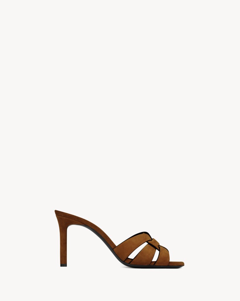 TRIBUTE mules en suède