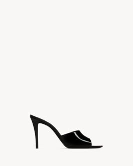 Saint Laurent ROMY mules en cuir verni