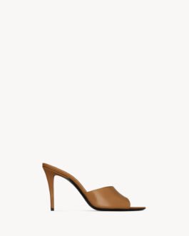 Saint Laurent ROMY mules en cuir lisse – Réf. BPC-82659