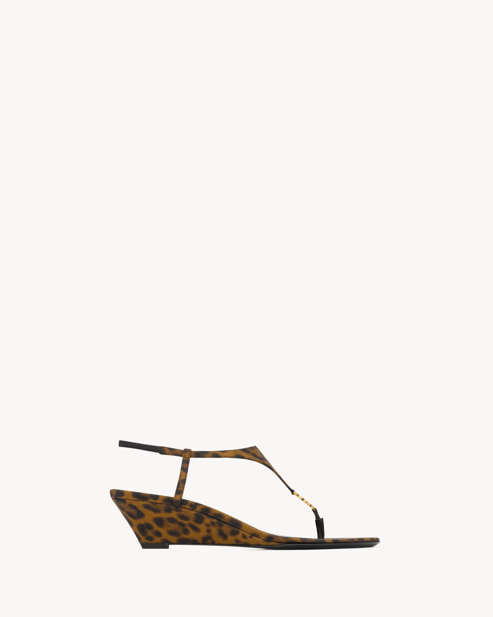 Saint Laurent CASSANDRA compensées en gros-grain