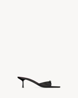 Saint Laurent DAISY mules en crêpe satin