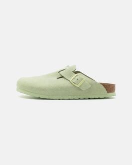 BOSTON NARROW UNISEX - Mules - faded lime -