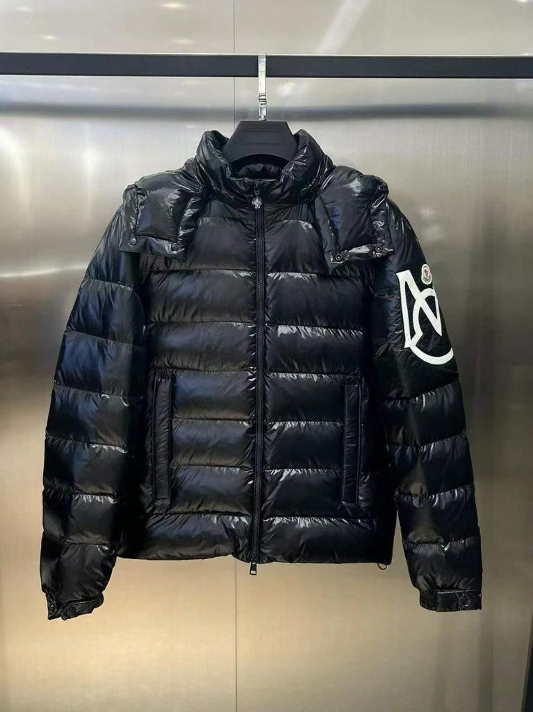 Doudoune Moncler Saulx noire pour homme