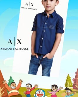 ARM*NI EXCH*NGE || T-shirt enfant avec logo de marque