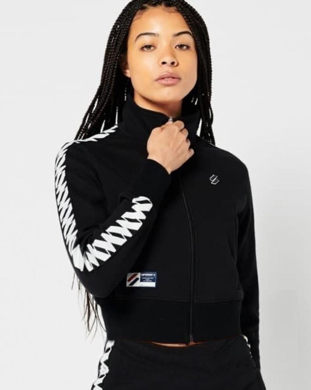 SUPERDRY || Veste de survêtement zippée Code Tape