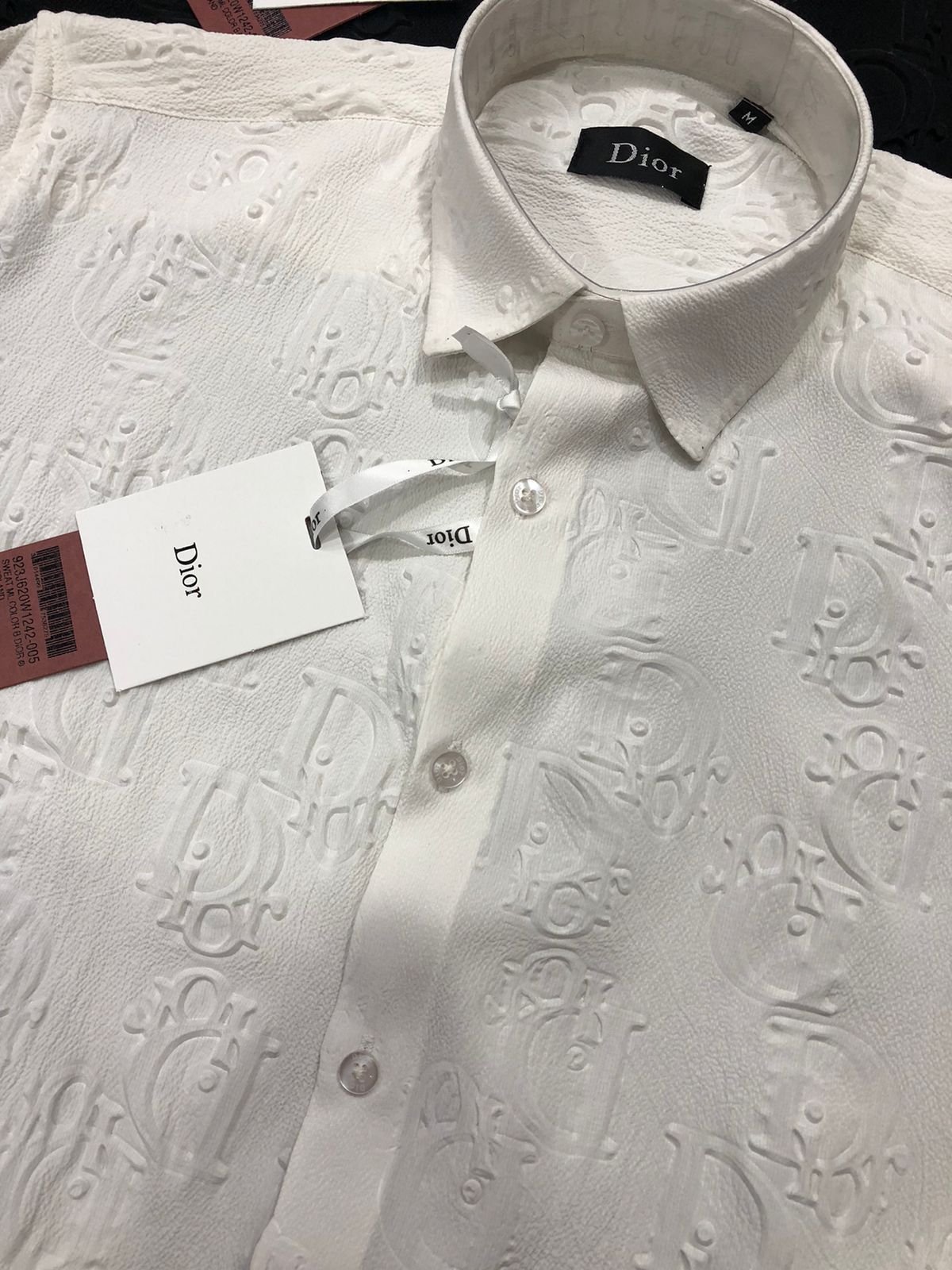 CHRISTIAN DIOR || Chemise en lycra Dior Logo Crush pour homme