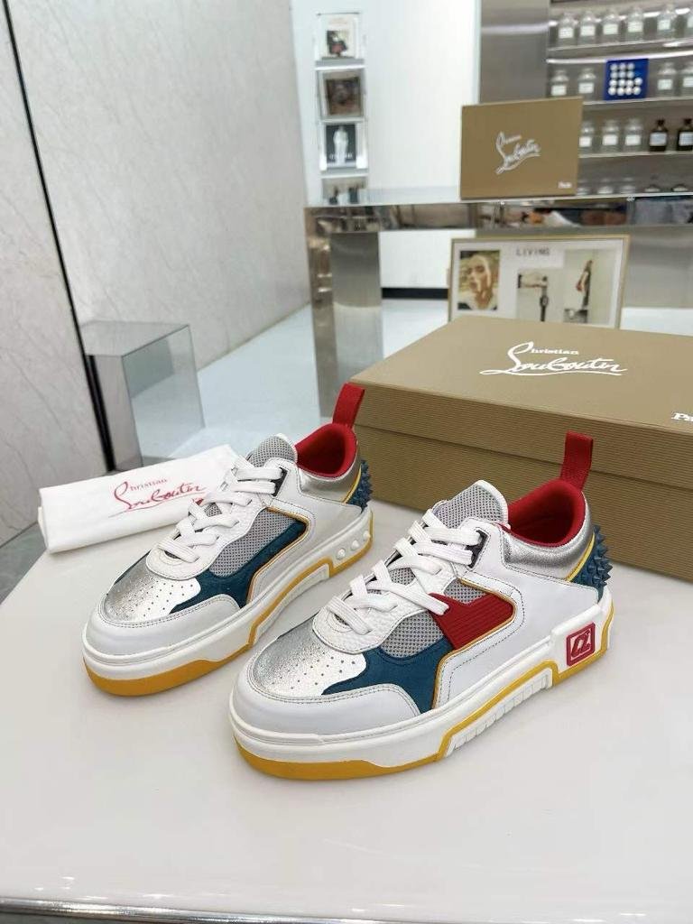 CHRISTIAN LOUBOUTIN || Baskets Astroloubi blanches pour homme