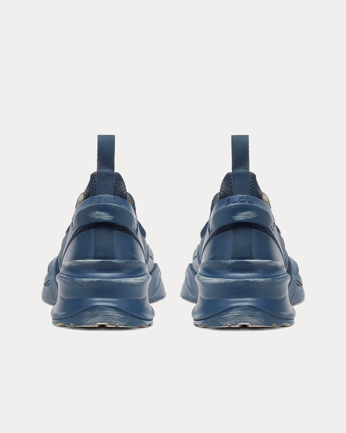 Baskets Fendi Flow Mesh bleues à enfiler – Image 4