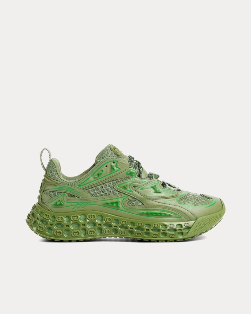 Baskets basses Gucci Cub3D Demetra vertes