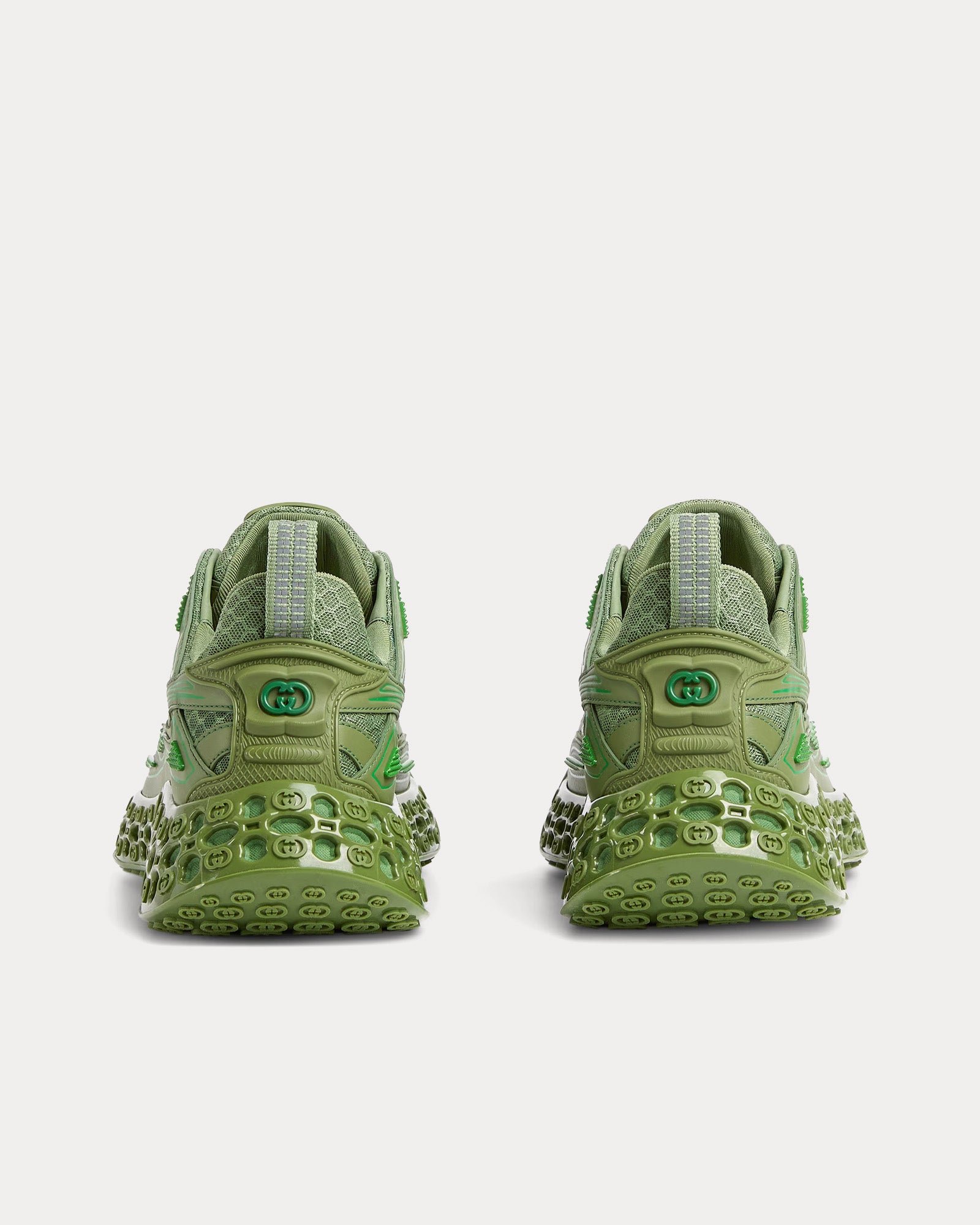 Baskets basses Gucci Cub3D Demetra vertes – Image 4