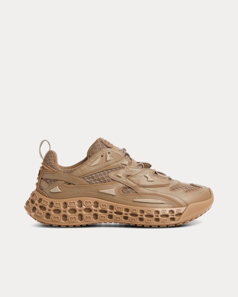 Baskets basses Gucci Cub3D Demetra marron