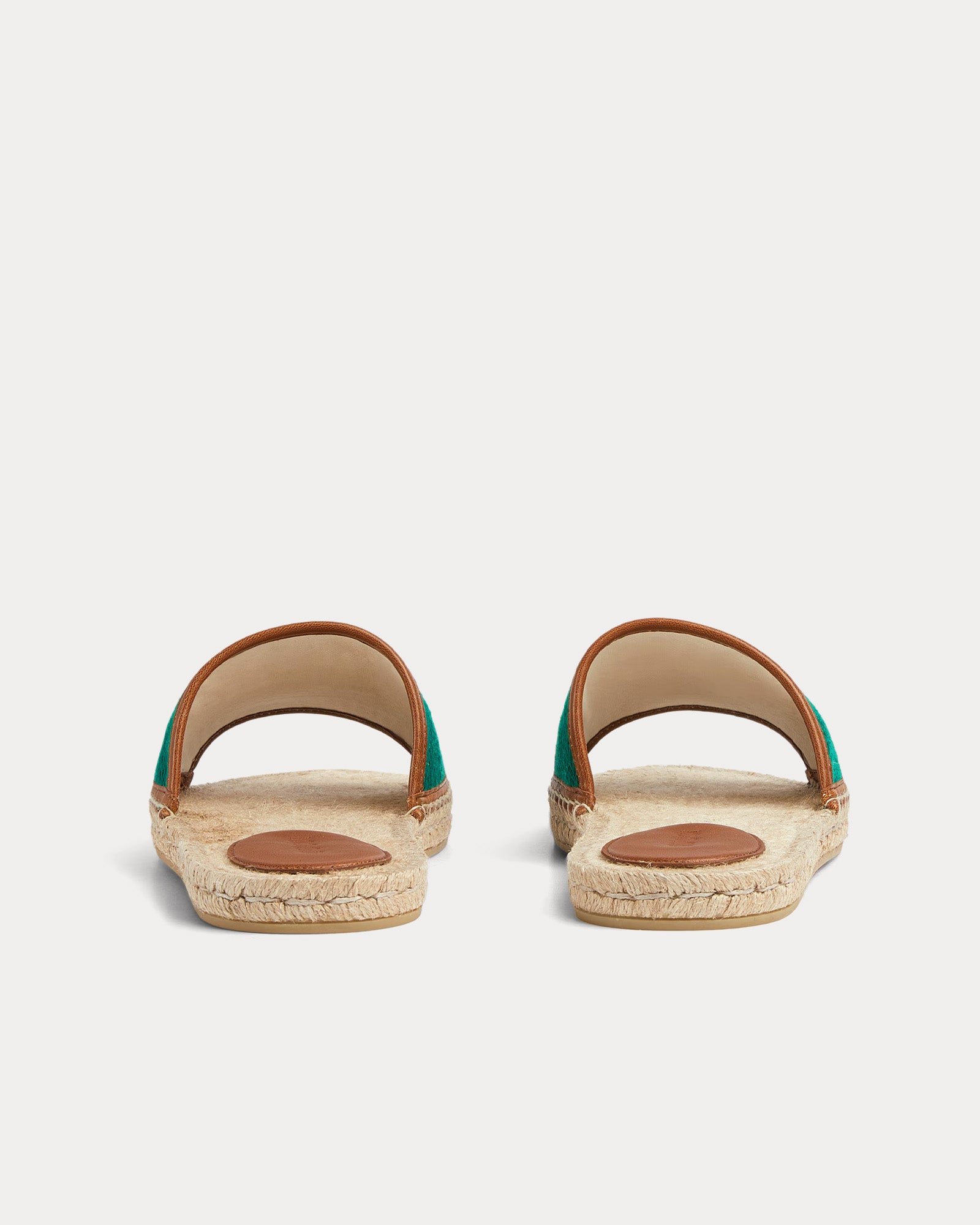 Espadrille Gucci avec inscription Gucci verte/multicolore – Image 4