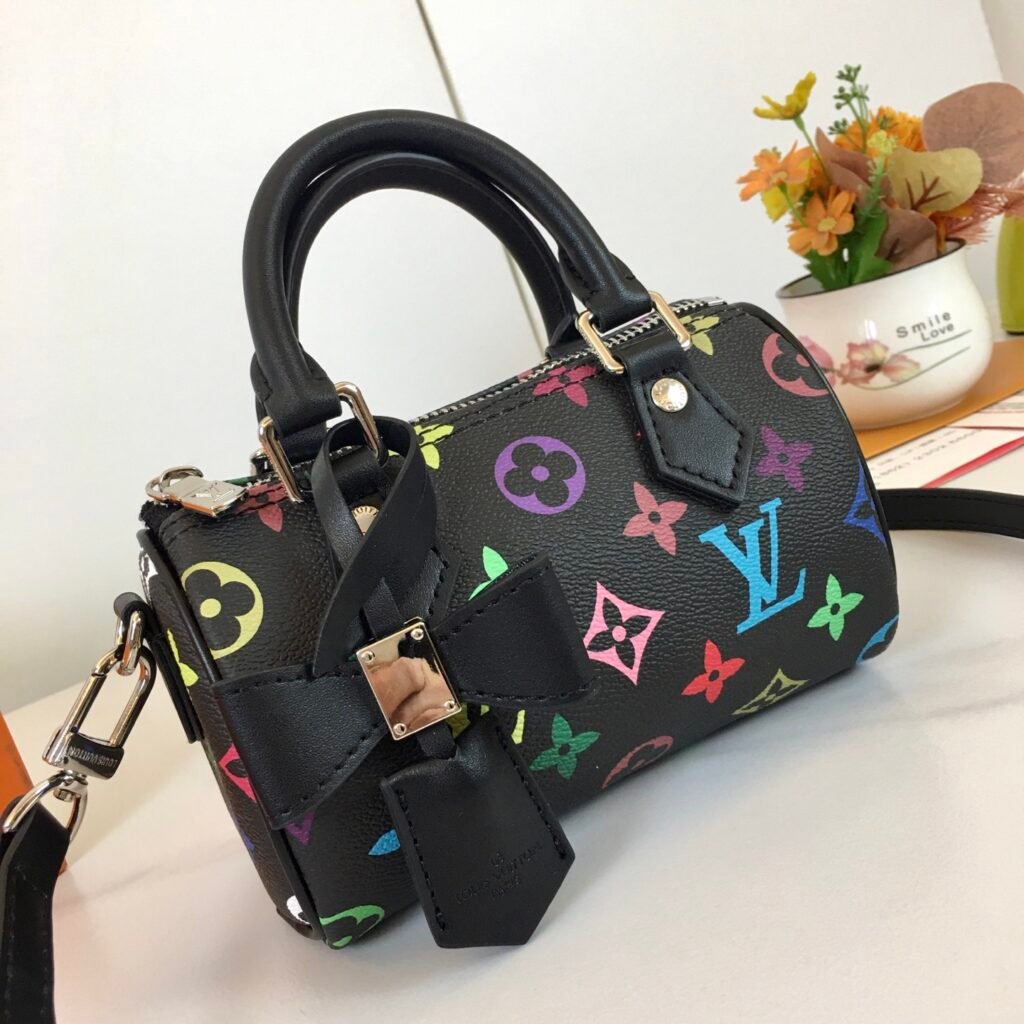 Louis Vuitton Speedy Nano Multicolore Monogram x Murakami – Sac de luxe édition limitée