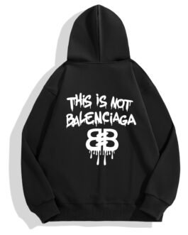 Sweat à capuche Balenciaga "This Is Not Balenciaga"