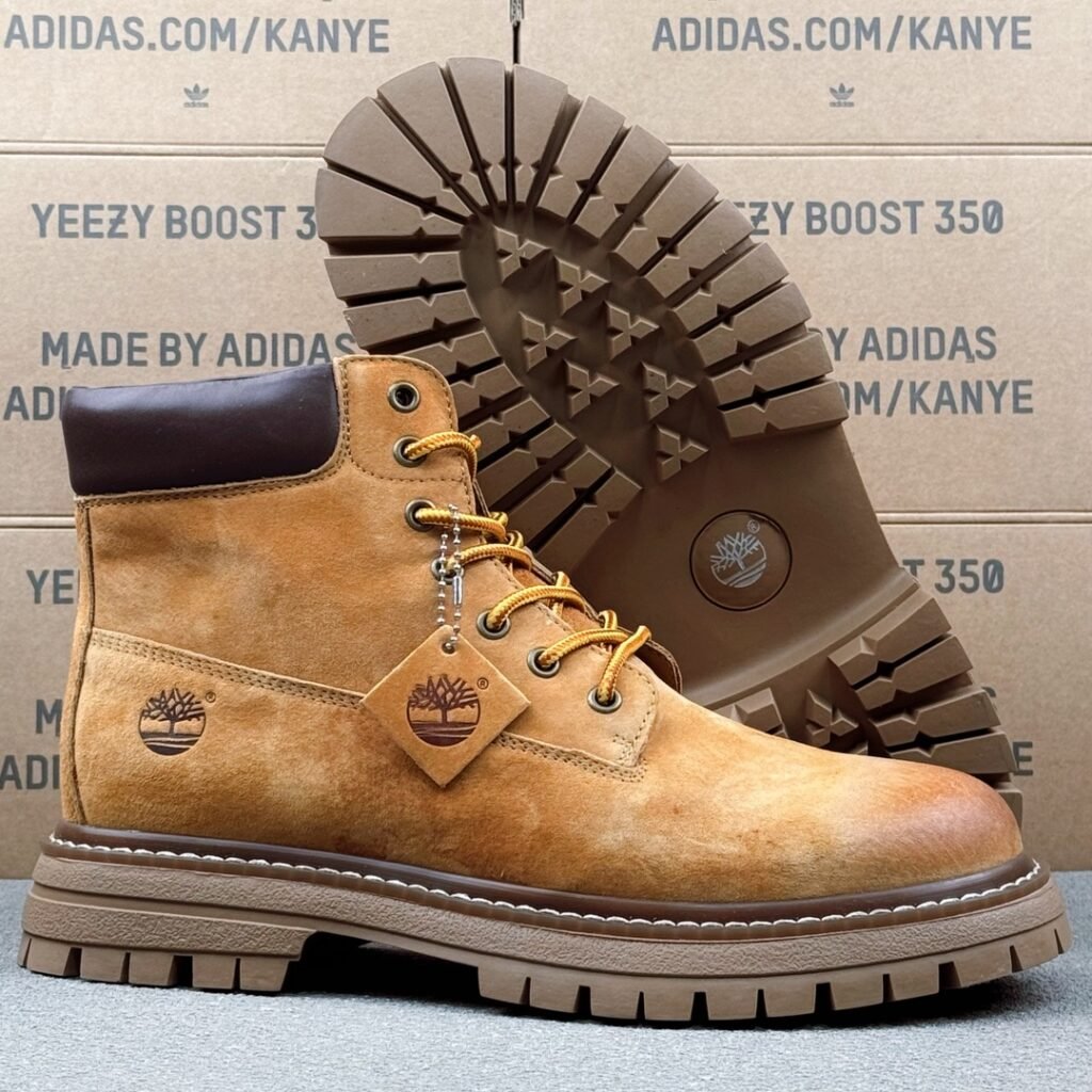 Chaussure Timberland 6-Inch Classic Premium – Bottines en Nubuck Imperméables