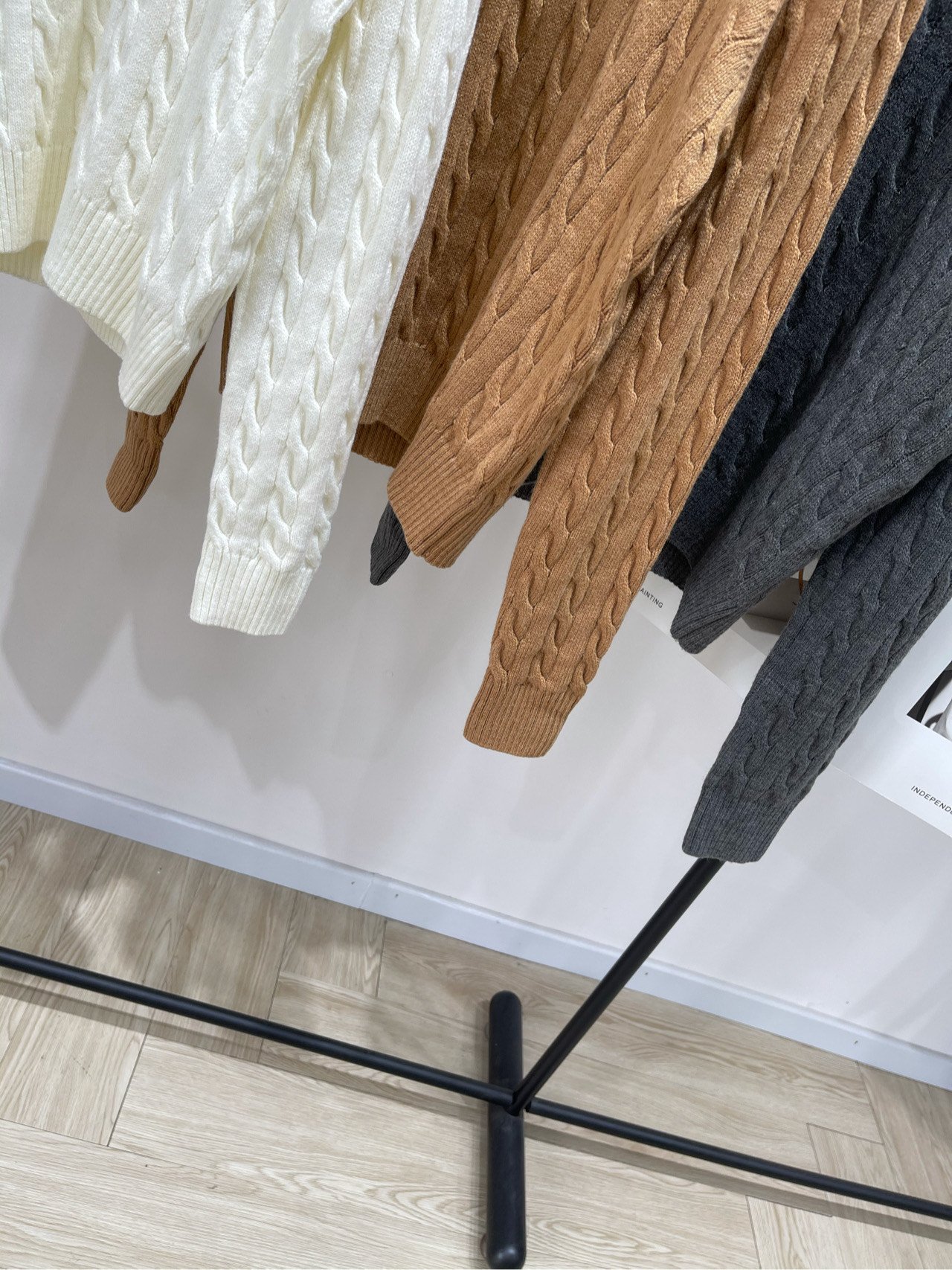 Pull torsadé Polo Ralph Lauren à col polo – Image 7