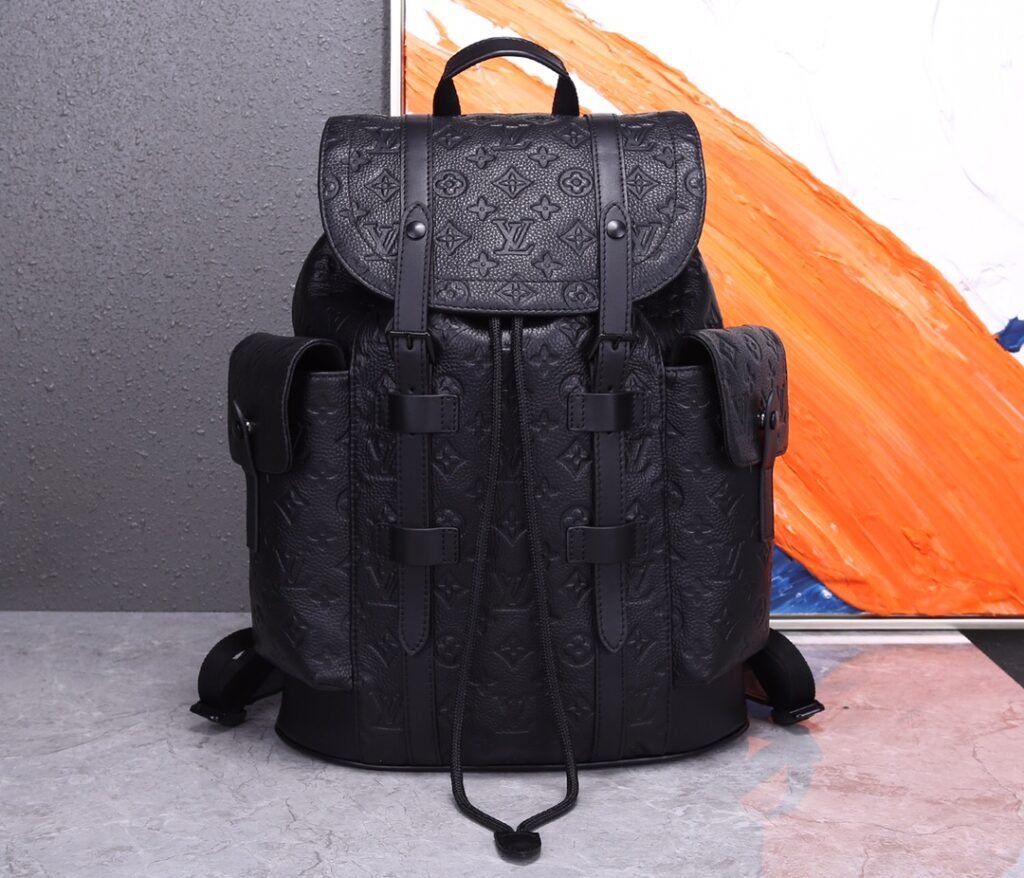 Sac à dos Louis Vuitton Monogram Cuir Noir – Édition Premium