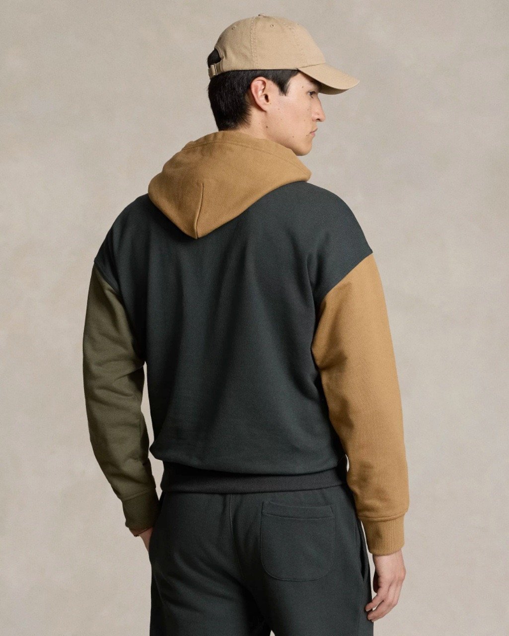 Ensemble Polo Ralph Lauren – Hoodie et Jogging bicolore – Image 2