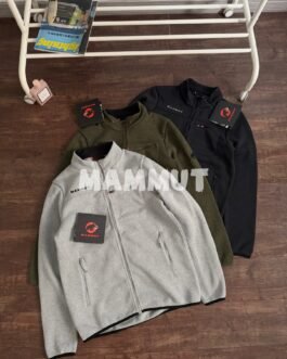 Veste polaire Mammut zippée – Couleur gris | kaki | noir