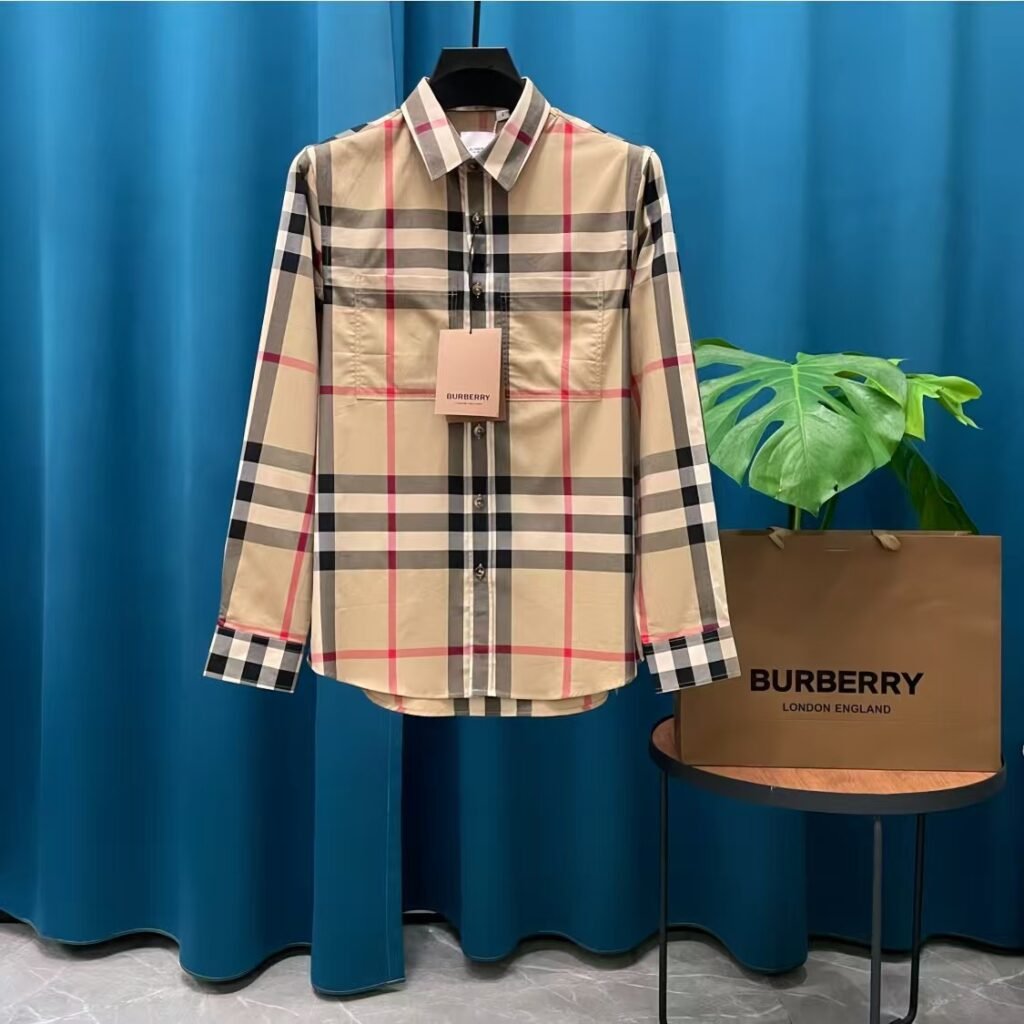 Chemise à carreaux « Vintage Check » Femme – Burberry