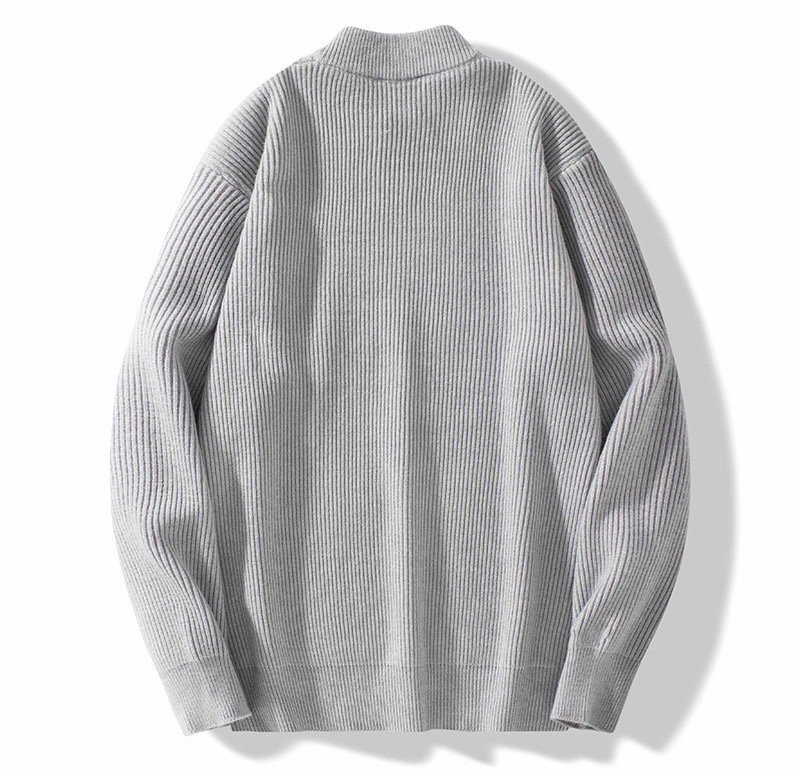 Cardigan zippé en laine Moncler, élégance et confort durable – Image 6