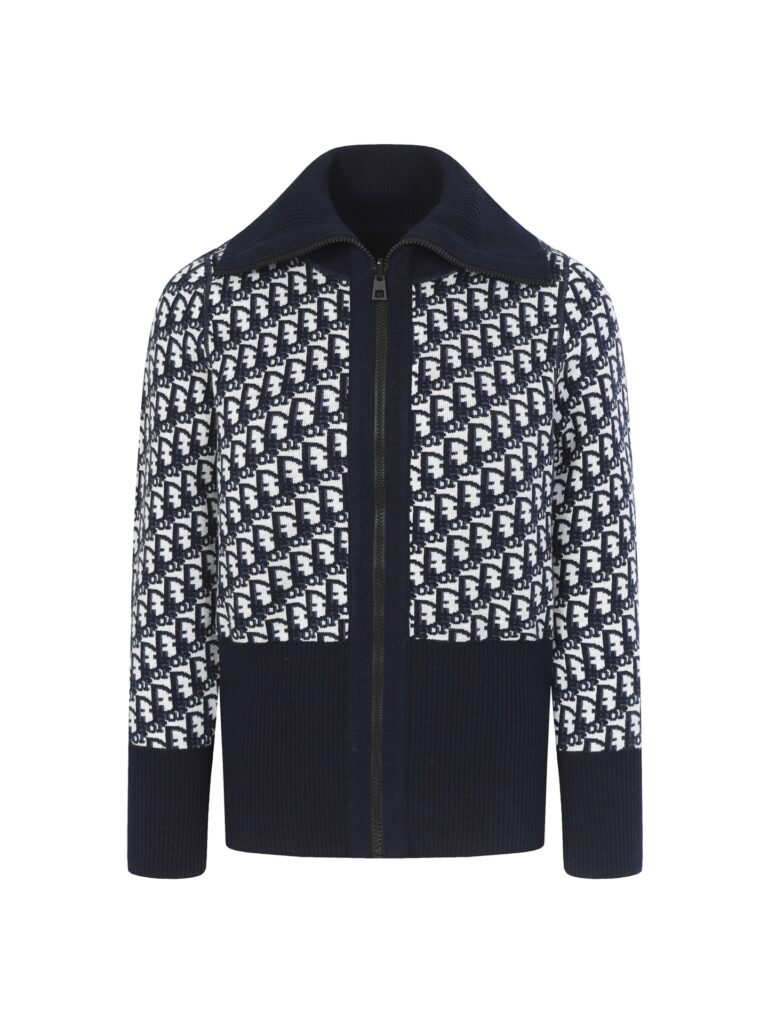 Gilet Dior Réversible Noir Beige Élégant et Polyvalent pour Homme