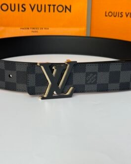 Ceinture Louis Vuitton élégante en cuir durable, taille 80-120 cm
