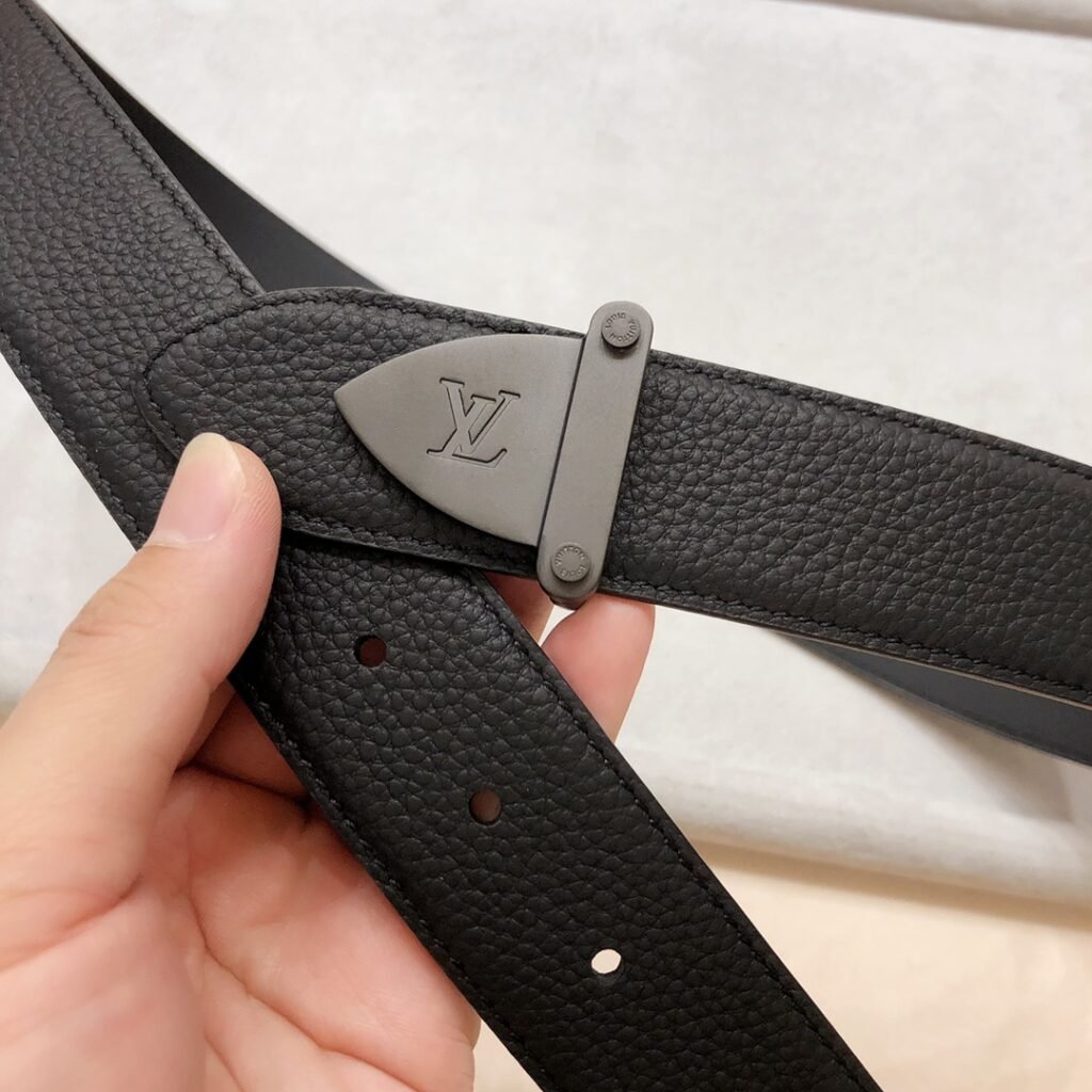 Ceinture LV en cuir élégante, style sophistiqué et durable