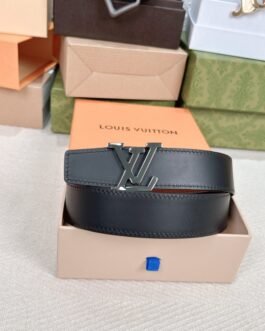 Ceinture Reversible LV Double Couleurs Élégante et Durable pour Femme et Homme