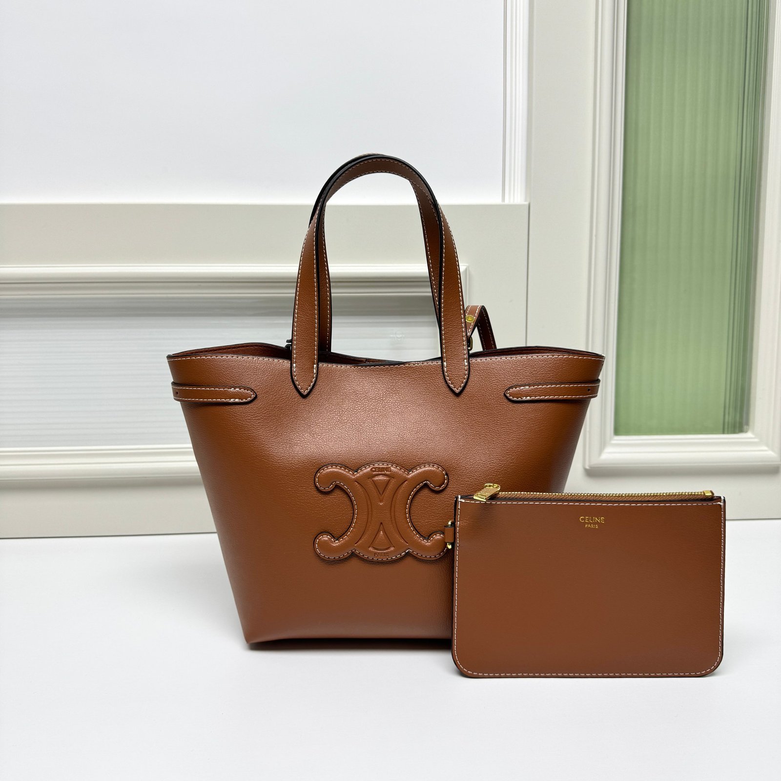 Sac Céline en cuir élégant – Spacieux, Durable et Classique – Image 2