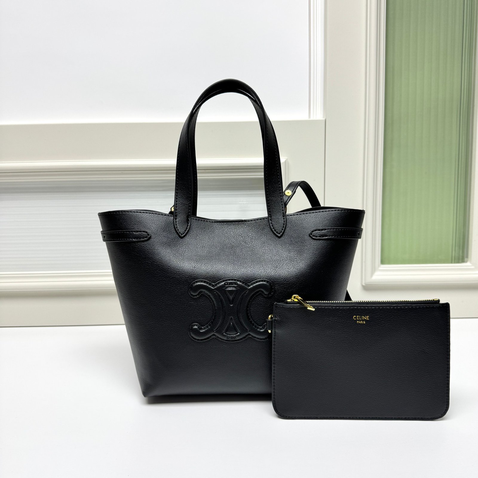Sac Céline en cuir élégant – Spacieux, Durable et Classique – Image 10