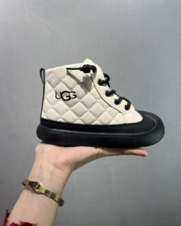 Bottes UGG en cuir élégantes, confort et durabilité, tailles 25-37