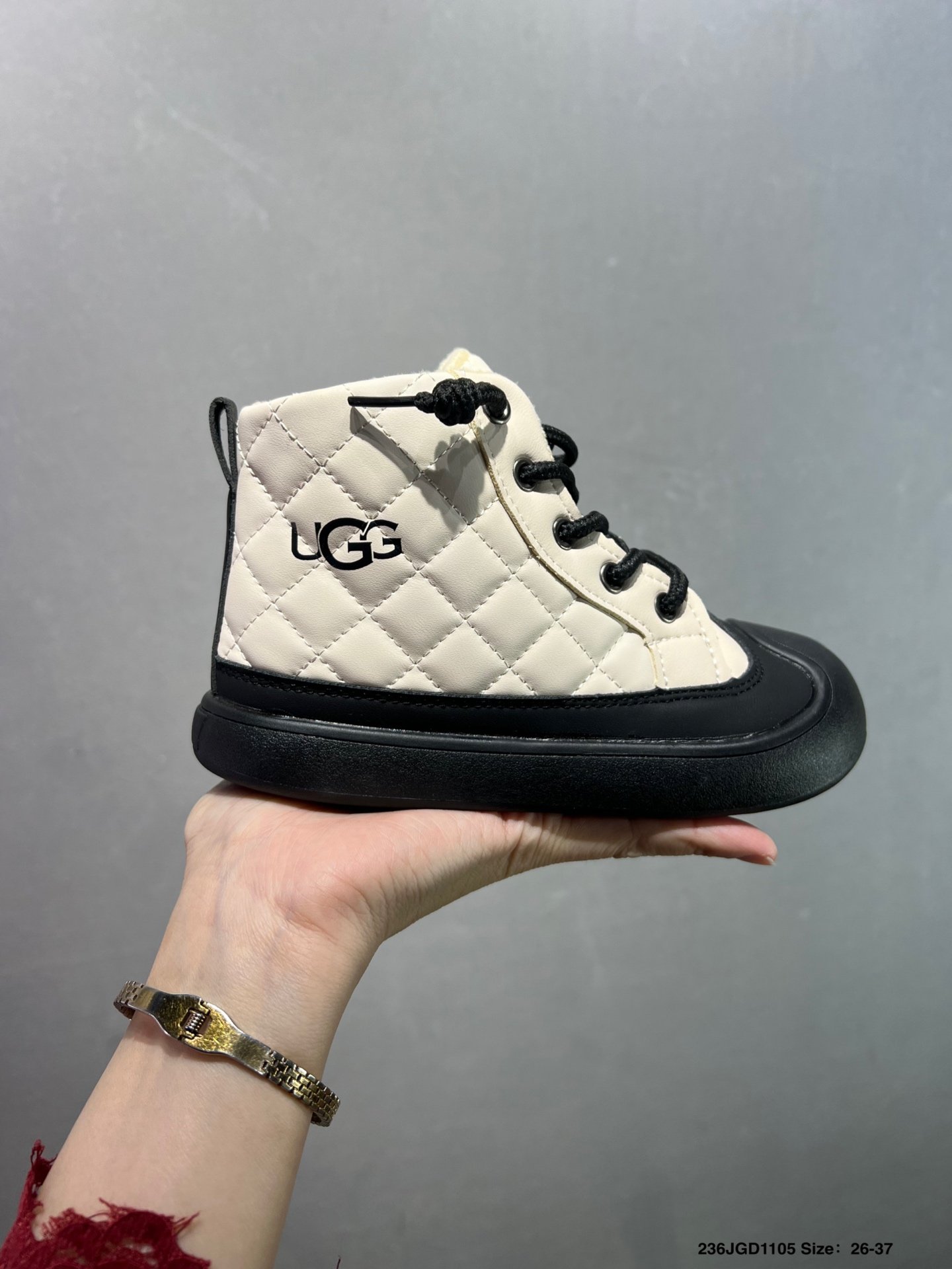 Bottes UGG en cuir élégantes, confort et durabilité, tailles 25-37