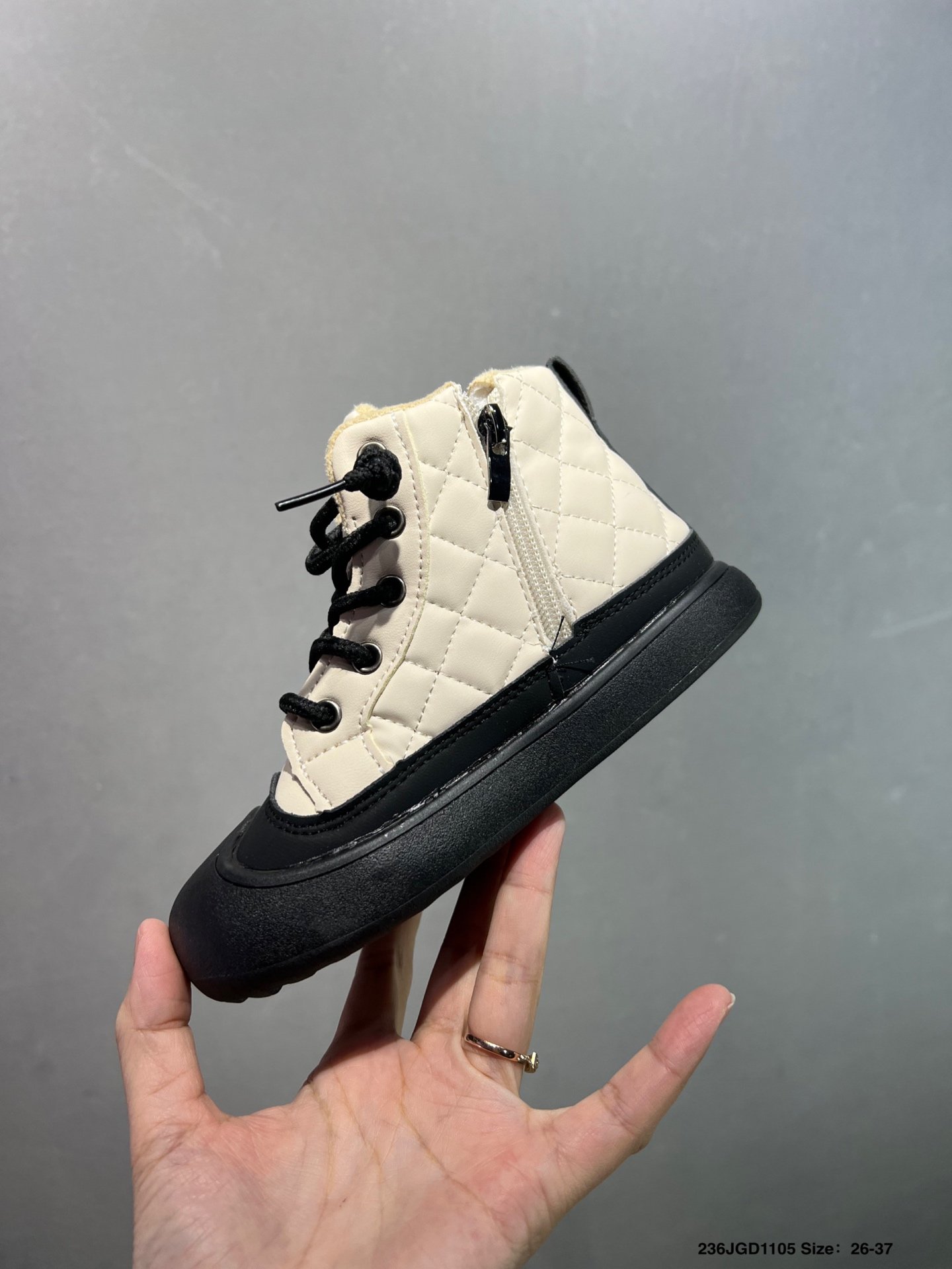 Bottes UGG en cuir élégantes, confort et durabilité, tailles 25-37 – Image 3