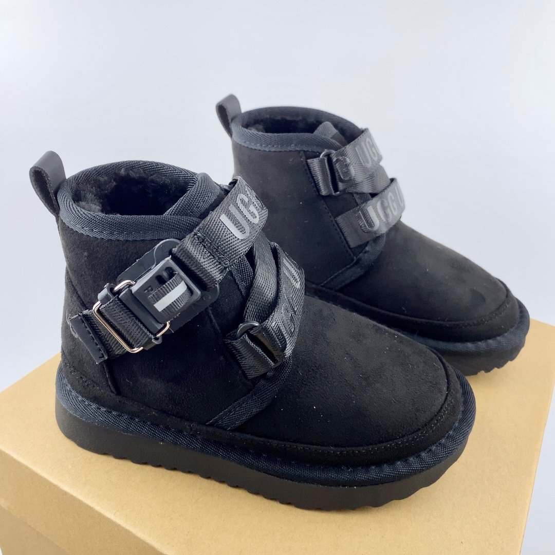 Bottes UGG Neumel Snapback pour enfants, chaleur et style durables – Image 2