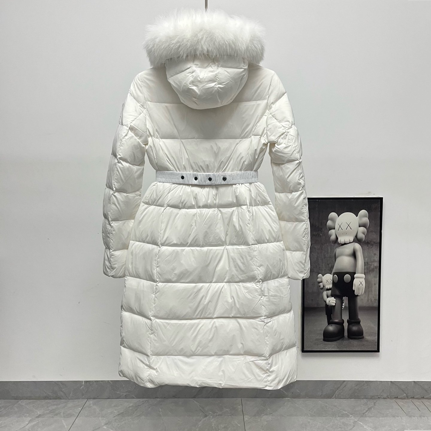 Doudoune Moncler longue avec fourrure – Élégance et chaleur ultime – Image 12