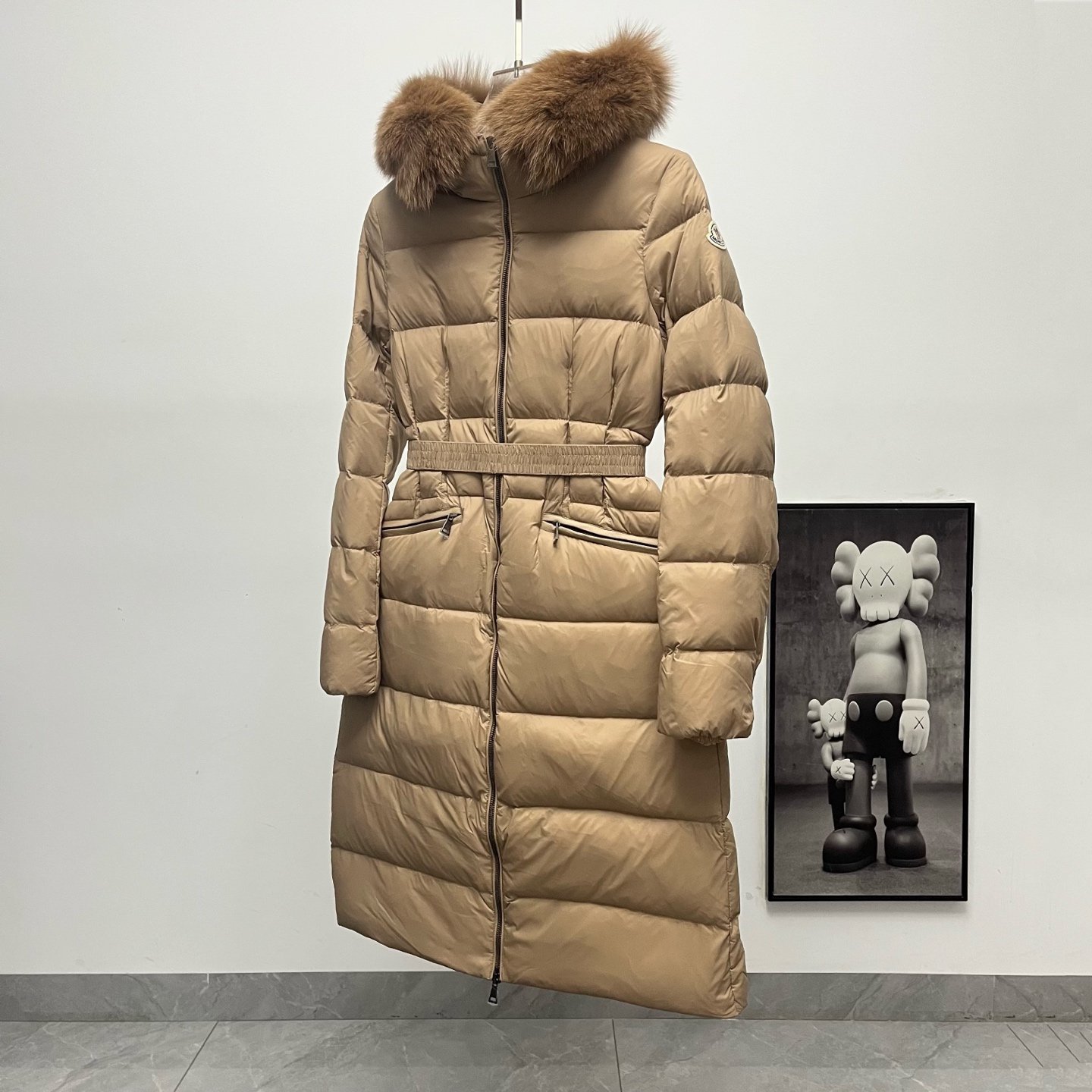 Doudoune Moncler longue avec fourrure – Élégance et chaleur ultime – Image 20