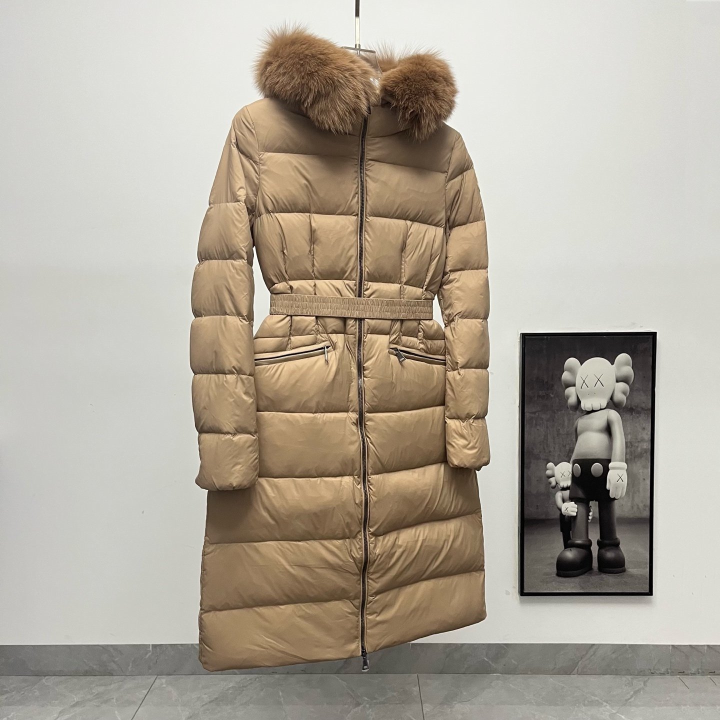 Doudoune Moncler longue avec fourrure – Élégance et chaleur ultime – Image 22