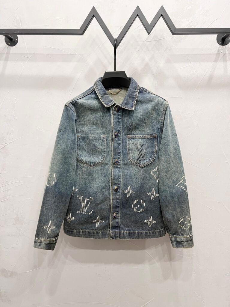 Veste en jeans Louis Vuitton chic et durable pour un style iconique