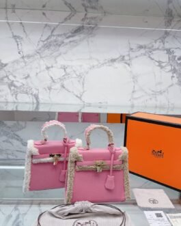 Sac Hermès Kelly en cuir luxe - Élégance durable et couleurs variées (6 Couleurs)