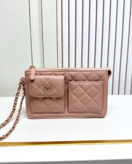 Portefeuille Chanel avec Bandoulière - Élégance & Praticité Haut de Gamme