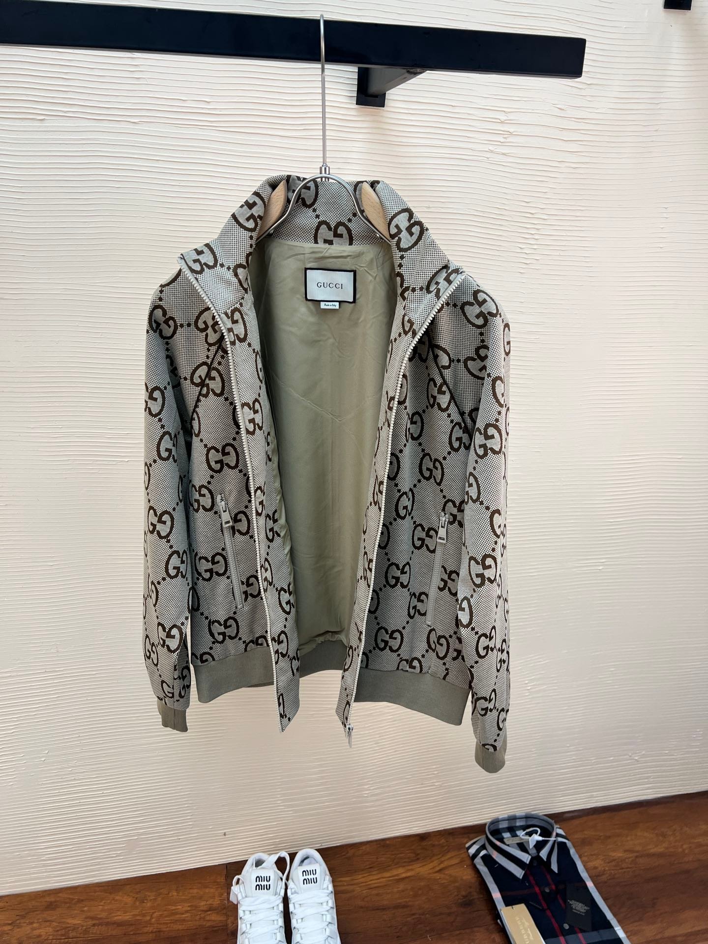 Veste Gucci Élégante en Coupe Régulière - Style Sophistiqué et Confort