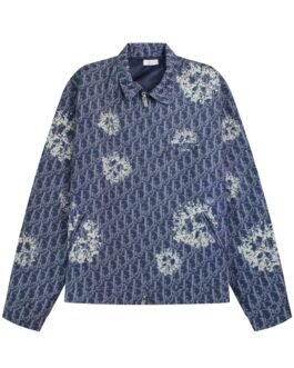 Chemise en denim Dior élégante, coupe régulière, tailles S à XXL